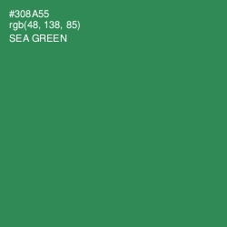 #308A55 - Sea Green Color Image